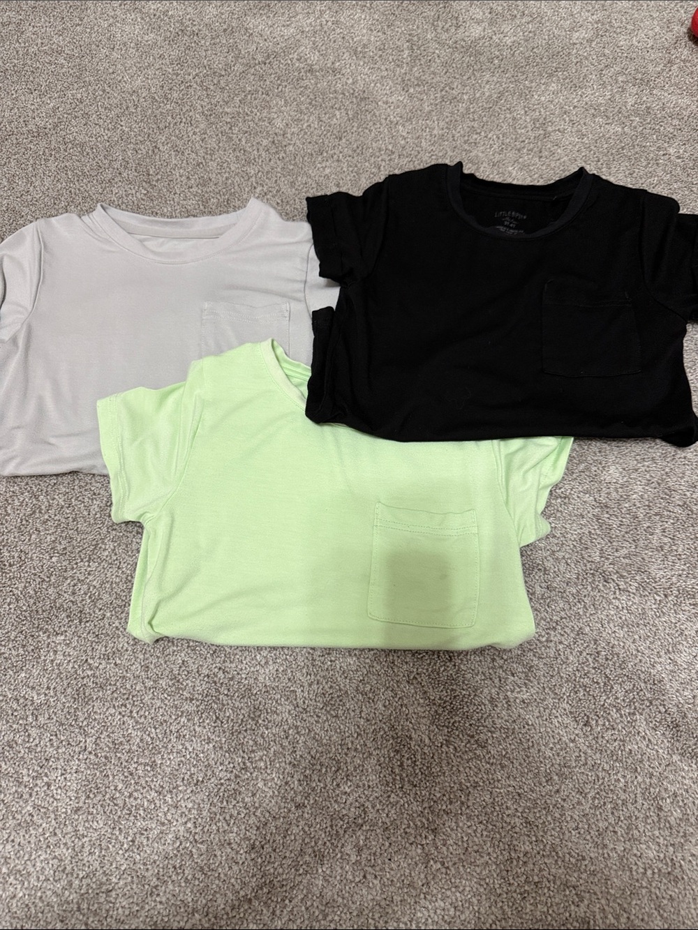 Little Bipsy Pocket Bamboo Tees 3-4